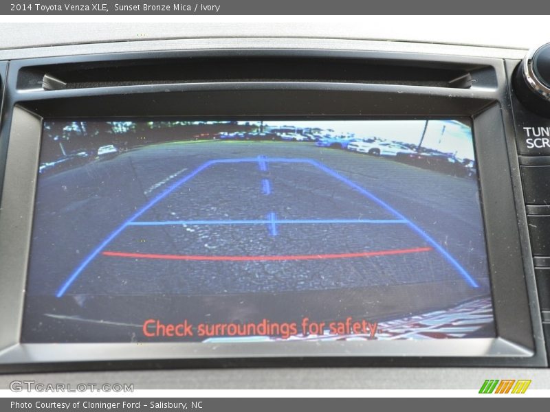 Sunset Bronze Mica / Ivory 2014 Toyota Venza XLE