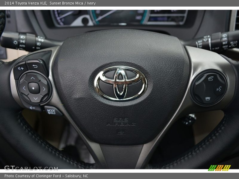 Sunset Bronze Mica / Ivory 2014 Toyota Venza XLE