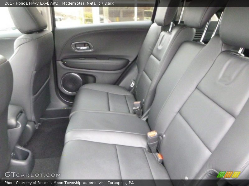 Modern Steel Metallic / Black 2017 Honda HR-V EX-L AWD