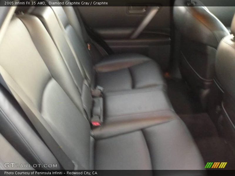 Diamond Graphite Gray / Graphite 2005 Infiniti FX 35 AWD