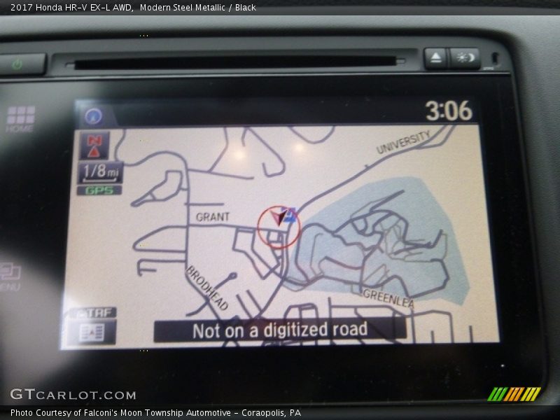 Modern Steel Metallic / Black 2017 Honda HR-V EX-L AWD