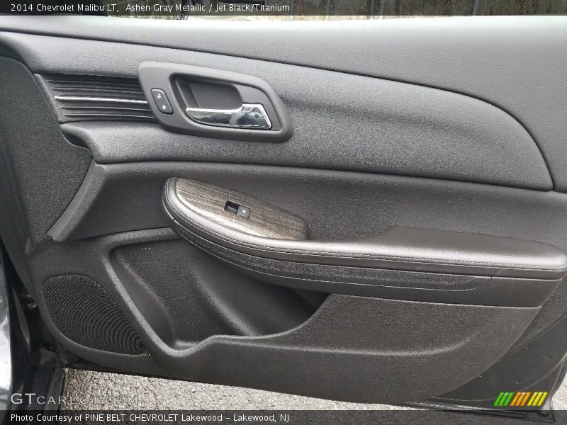 Ashen Gray Metallic / Jet Black/Titanium 2014 Chevrolet Malibu LT