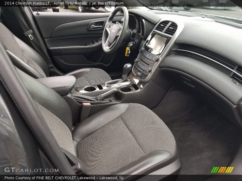 Ashen Gray Metallic / Jet Black/Titanium 2014 Chevrolet Malibu LT