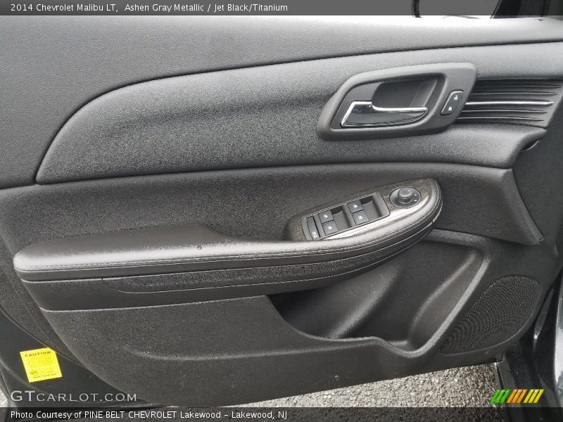 Ashen Gray Metallic / Jet Black/Titanium 2014 Chevrolet Malibu LT
