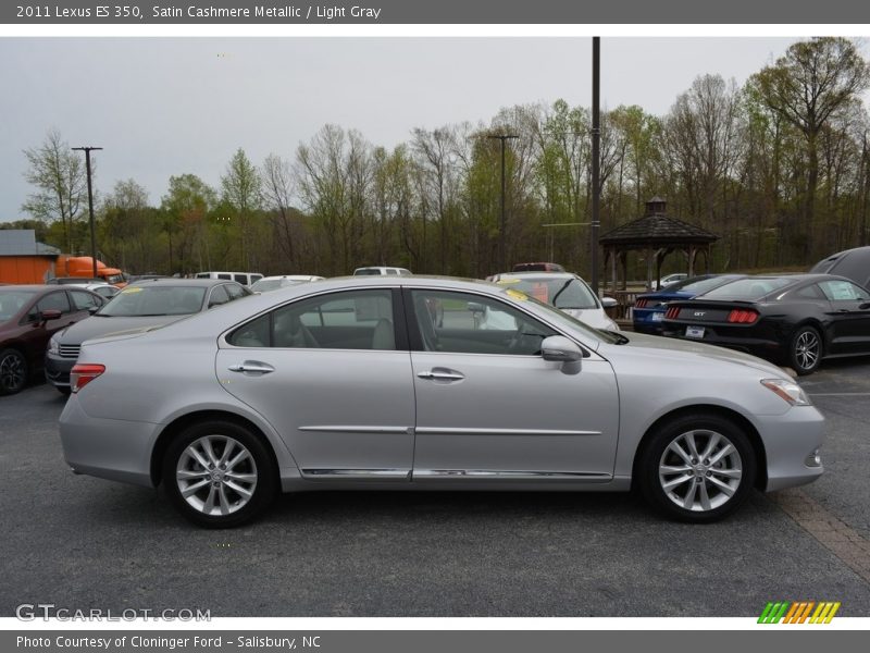 Satin Cashmere Metallic / Light Gray 2011 Lexus ES 350