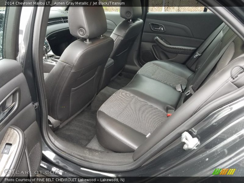 Ashen Gray Metallic / Jet Black/Titanium 2014 Chevrolet Malibu LT