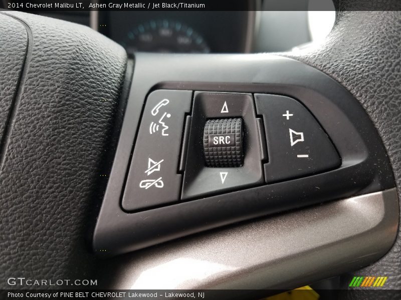 Ashen Gray Metallic / Jet Black/Titanium 2014 Chevrolet Malibu LT