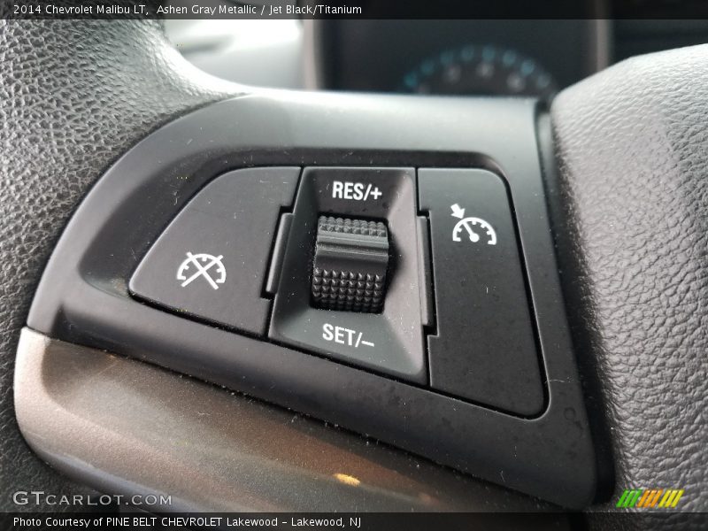 Ashen Gray Metallic / Jet Black/Titanium 2014 Chevrolet Malibu LT