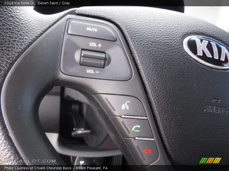 Desert Sand / Gray 2014 Kia Forte LX