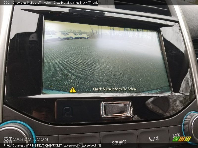 Ashen Gray Metallic / Jet Black/Titanium 2014 Chevrolet Malibu LT