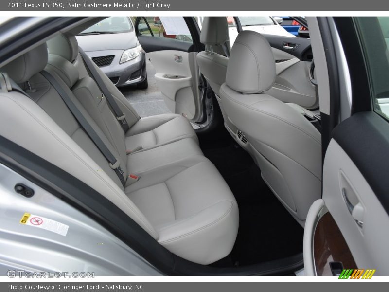 Satin Cashmere Metallic / Light Gray 2011 Lexus ES 350