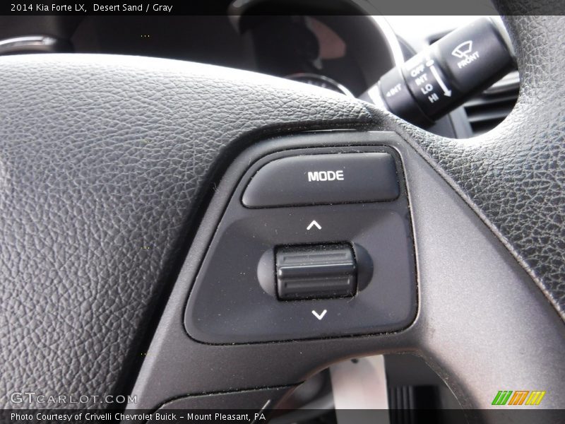 Desert Sand / Gray 2014 Kia Forte LX