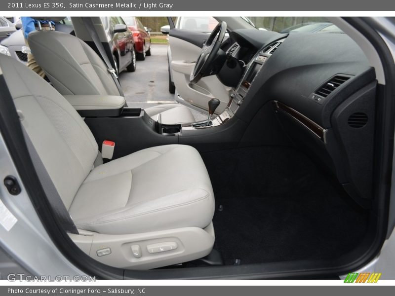 Satin Cashmere Metallic / Light Gray 2011 Lexus ES 350