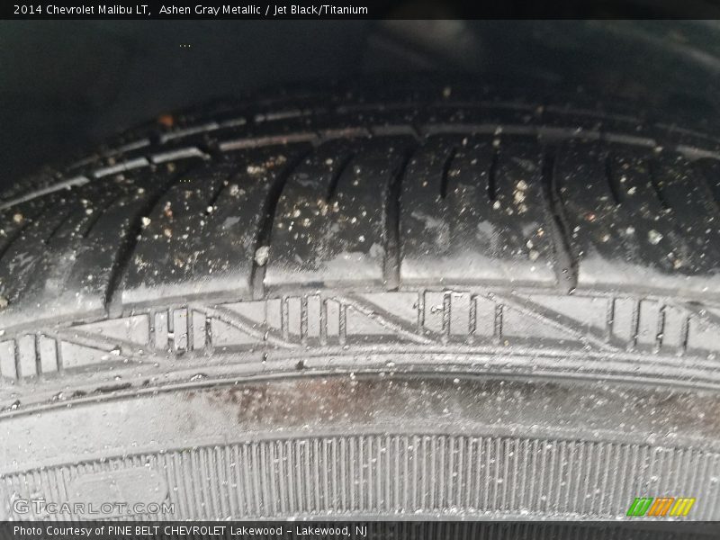 Ashen Gray Metallic / Jet Black/Titanium 2014 Chevrolet Malibu LT