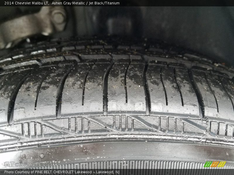 Ashen Gray Metallic / Jet Black/Titanium 2014 Chevrolet Malibu LT