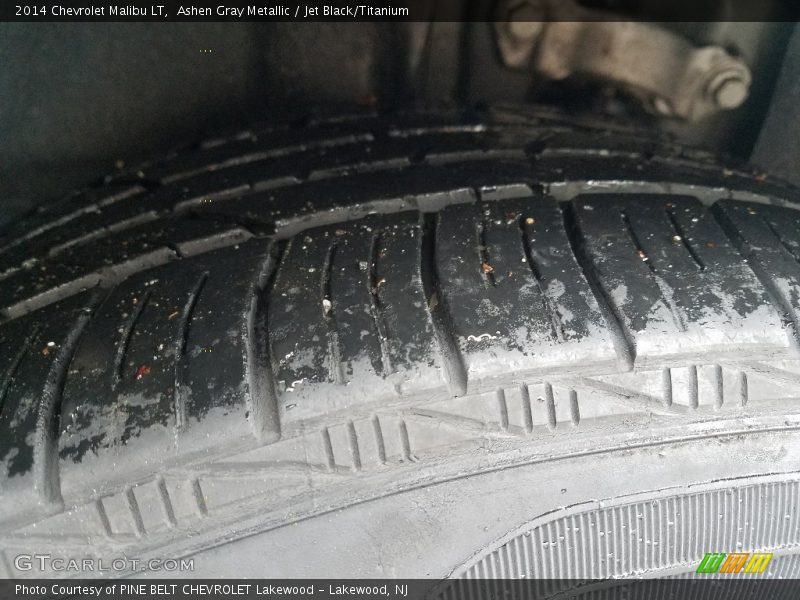 Ashen Gray Metallic / Jet Black/Titanium 2014 Chevrolet Malibu LT
