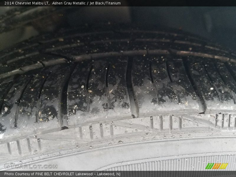 Ashen Gray Metallic / Jet Black/Titanium 2014 Chevrolet Malibu LT