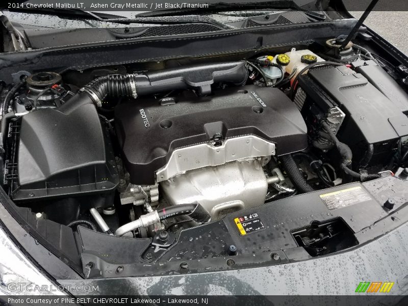 Ashen Gray Metallic / Jet Black/Titanium 2014 Chevrolet Malibu LT