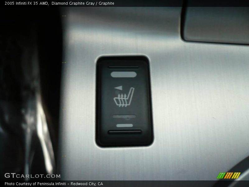 Diamond Graphite Gray / Graphite 2005 Infiniti FX 35 AWD