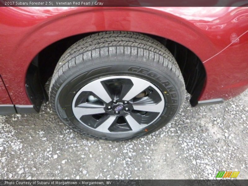 Venetian Red Pearl / Gray 2017 Subaru Forester 2.5i