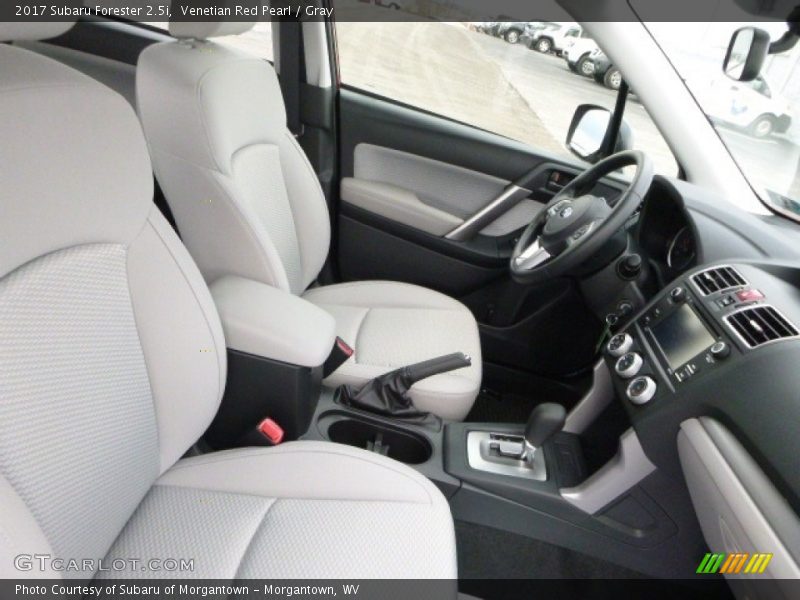 Venetian Red Pearl / Gray 2017 Subaru Forester 2.5i