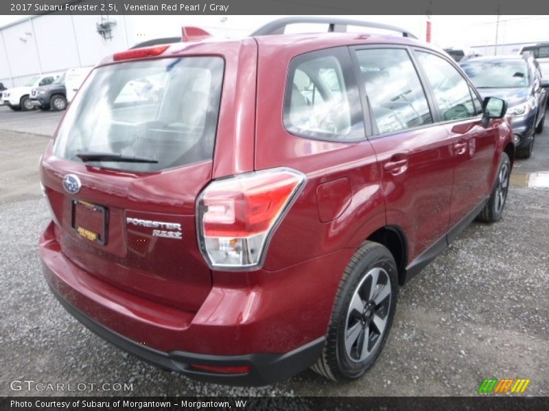 Venetian Red Pearl / Gray 2017 Subaru Forester 2.5i