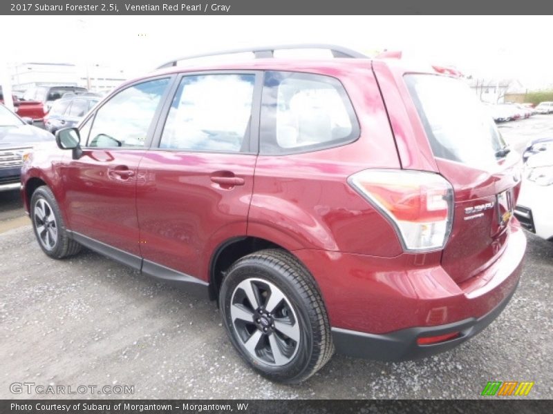 Venetian Red Pearl / Gray 2017 Subaru Forester 2.5i