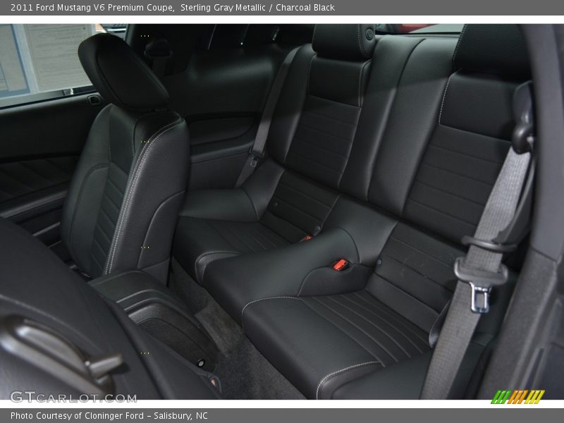 Sterling Gray Metallic / Charcoal Black 2011 Ford Mustang V6 Premium Coupe