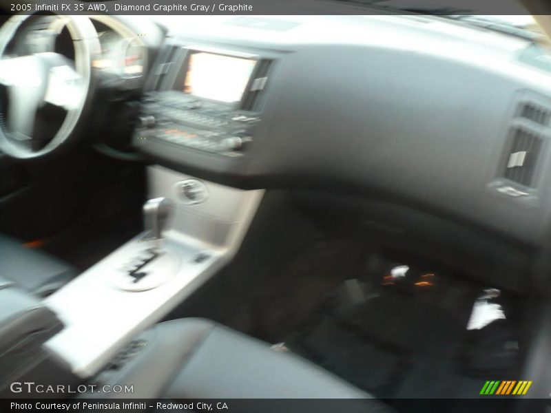 Diamond Graphite Gray / Graphite 2005 Infiniti FX 35 AWD