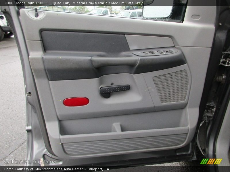 Mineral Gray Metallic / Medium Slate Gray 2008 Dodge Ram 1500 SLT Quad Cab
