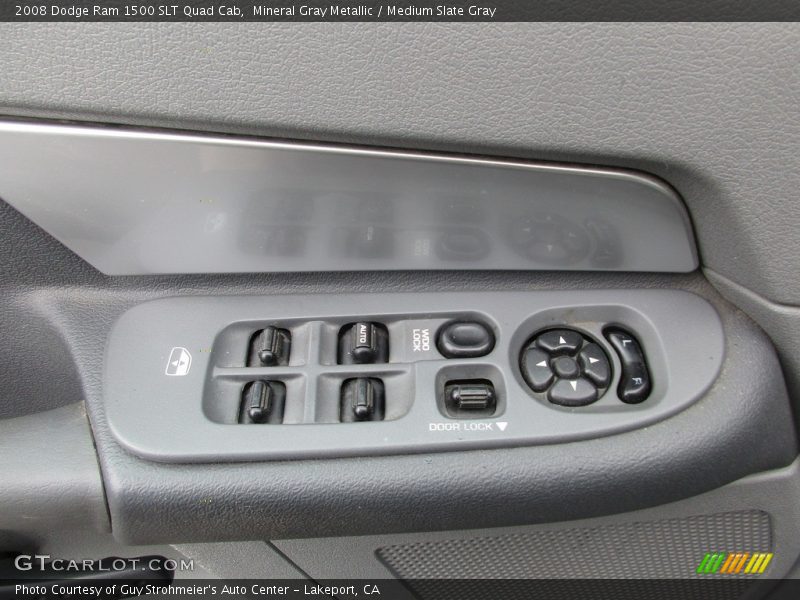 Mineral Gray Metallic / Medium Slate Gray 2008 Dodge Ram 1500 SLT Quad Cab