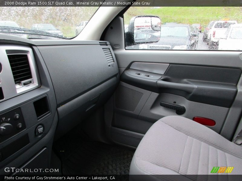Mineral Gray Metallic / Medium Slate Gray 2008 Dodge Ram 1500 SLT Quad Cab
