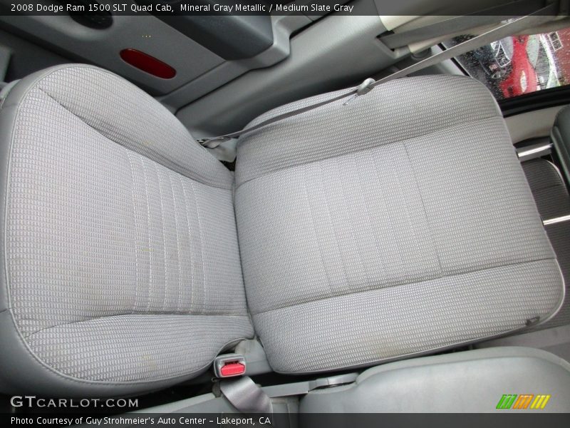 Mineral Gray Metallic / Medium Slate Gray 2008 Dodge Ram 1500 SLT Quad Cab