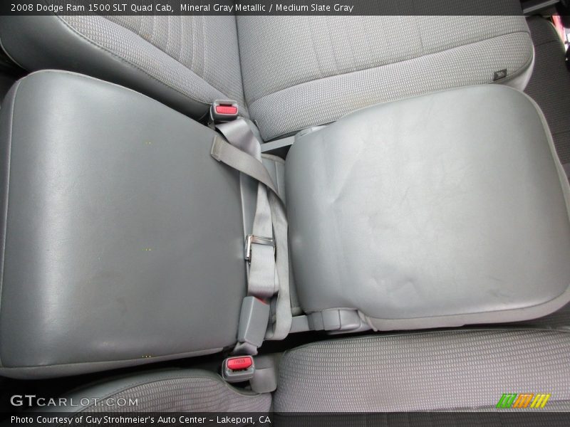 Mineral Gray Metallic / Medium Slate Gray 2008 Dodge Ram 1500 SLT Quad Cab