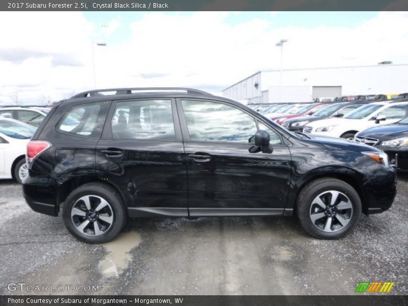 Crystal Black Silica / Black 2017 Subaru Forester 2.5i