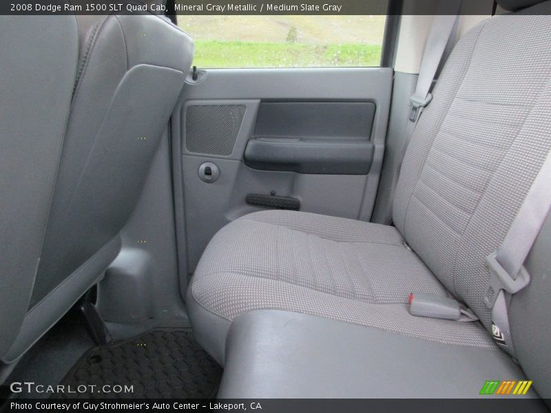 Mineral Gray Metallic / Medium Slate Gray 2008 Dodge Ram 1500 SLT Quad Cab
