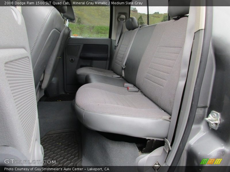 Mineral Gray Metallic / Medium Slate Gray 2008 Dodge Ram 1500 SLT Quad Cab