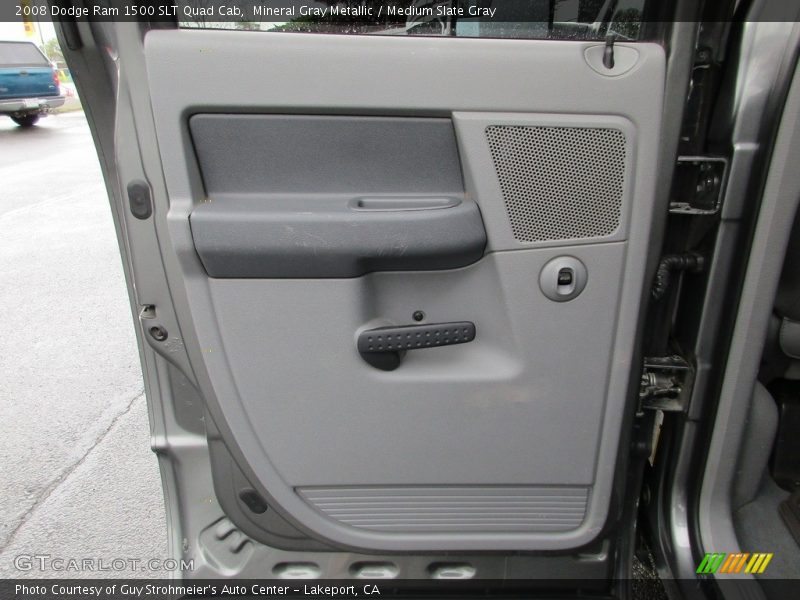 Mineral Gray Metallic / Medium Slate Gray 2008 Dodge Ram 1500 SLT Quad Cab