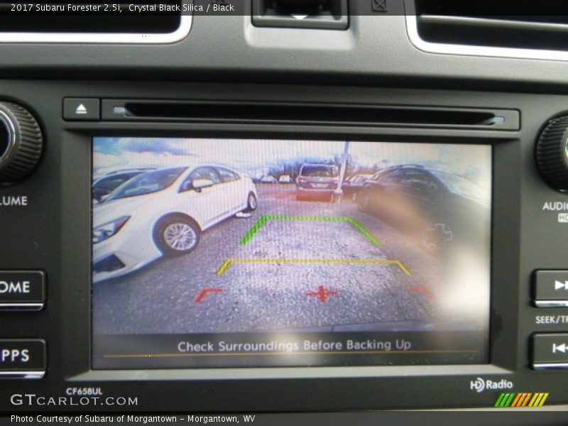 Crystal Black Silica / Black 2017 Subaru Forester 2.5i