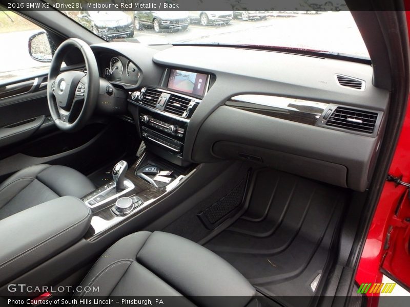 Melbourne Red Metallic / Black 2016 BMW X3 xDrive28i