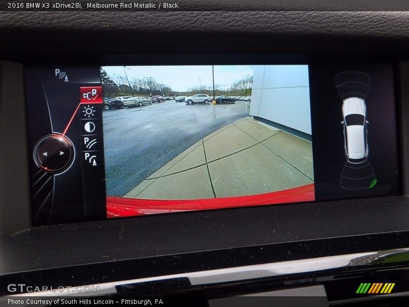 Melbourne Red Metallic / Black 2016 BMW X3 xDrive28i