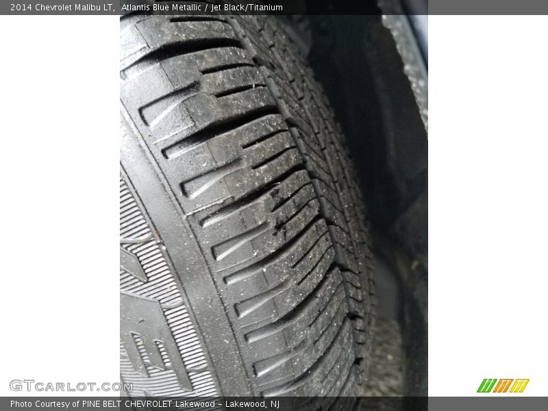 Atlantis Blue Metallic / Jet Black/Titanium 2014 Chevrolet Malibu LT