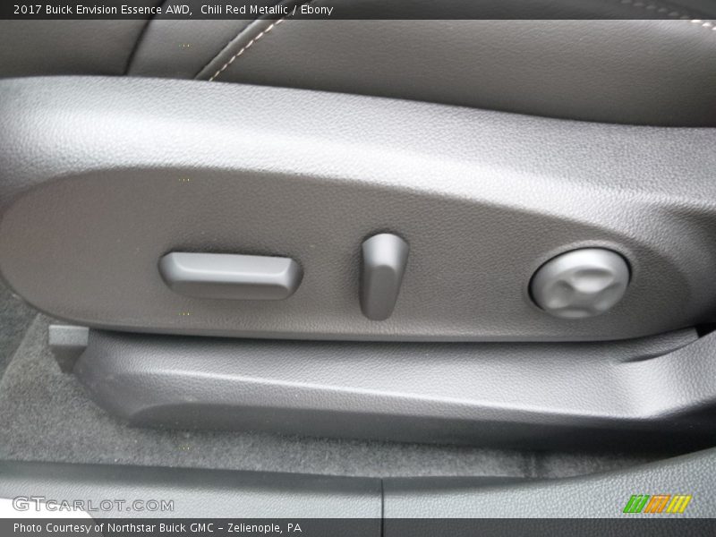 Chili Red Metallic / Ebony 2017 Buick Envision Essence AWD