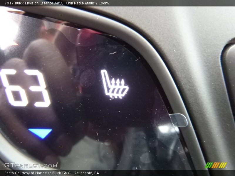 Chili Red Metallic / Ebony 2017 Buick Envision Essence AWD