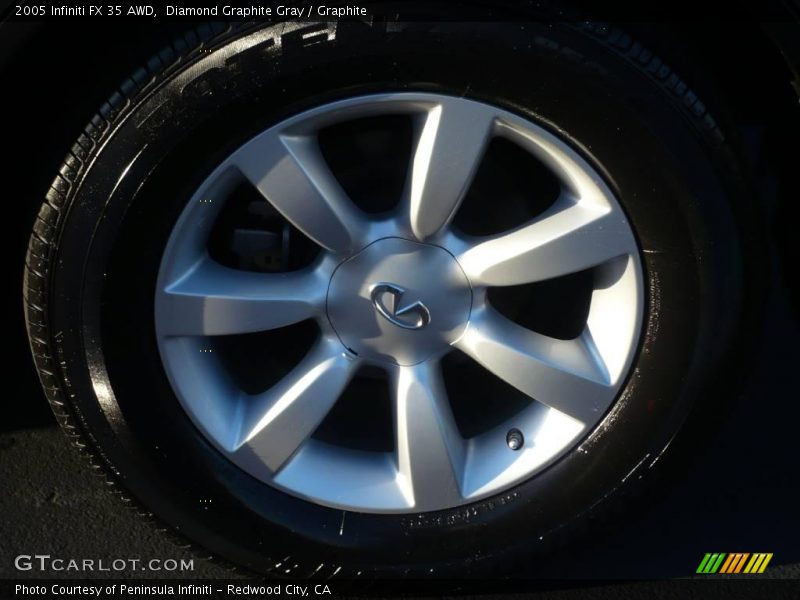 Diamond Graphite Gray / Graphite 2005 Infiniti FX 35 AWD