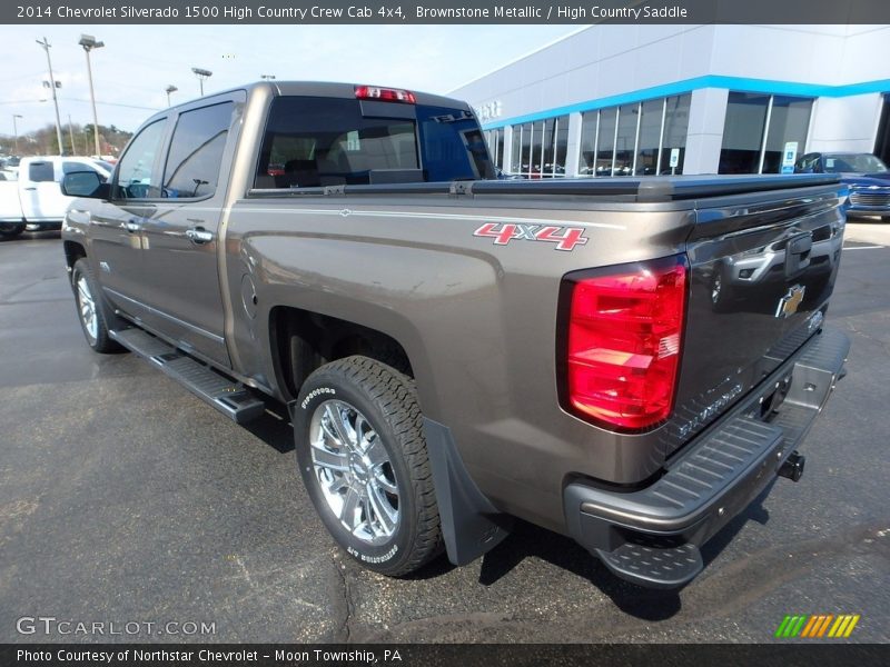 Brownstone Metallic / High Country Saddle 2014 Chevrolet Silverado 1500 High Country Crew Cab 4x4