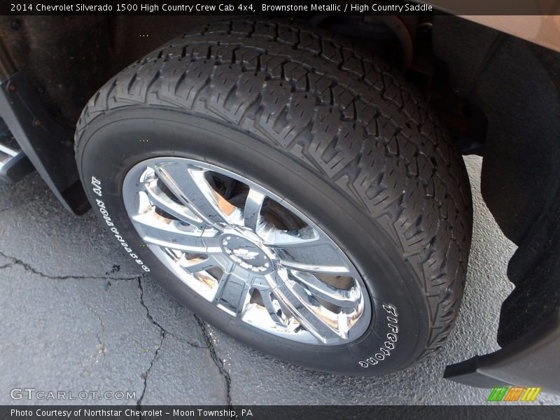 Brownstone Metallic / High Country Saddle 2014 Chevrolet Silverado 1500 High Country Crew Cab 4x4