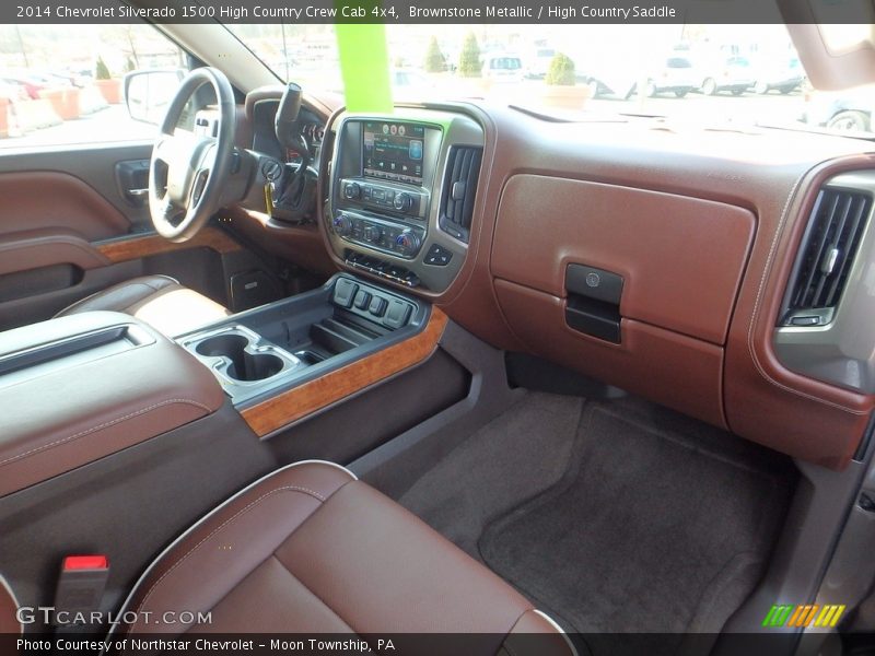 Brownstone Metallic / High Country Saddle 2014 Chevrolet Silverado 1500 High Country Crew Cab 4x4