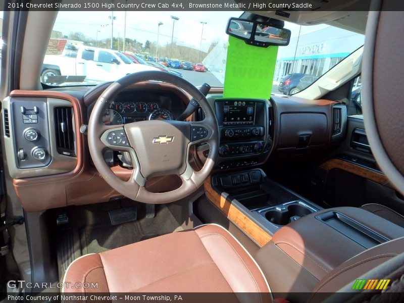 Brownstone Metallic / High Country Saddle 2014 Chevrolet Silverado 1500 High Country Crew Cab 4x4