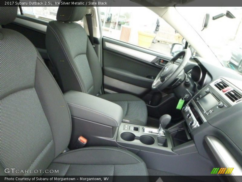 Ice Silver Metallic / Slate Black 2017 Subaru Outback 2.5i
